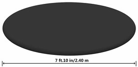 Flowclear Cobertura de piscina Fast Set 240 cm