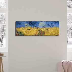 Pintura Decorativa em Tela FAMOUSART-05 – Multicolor – 30 x 90 cm