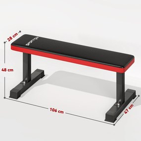 SPORTNOW Banco de Pesos Banco de Musculação Carga 300 kg Banco de Abdo