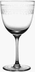 Copos de vinho em cristal artesanal Ovals, conjunto de 2