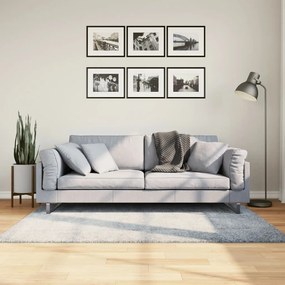 Tapete shaggy de pelo alto PAMPLONA 120x170 cm azul