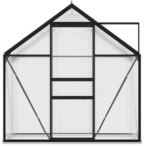 Estufa 1,33 m² alumínio antracite