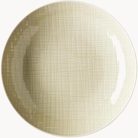 Pratos fundos Mesh Colours Cream, conjunto de 6