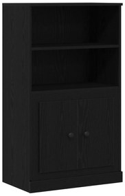 Highboard vidaXL Preto Carvalho 132x35,5x103,5 cm Madeira Engenharia