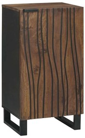 Sideboard 40 x 33,5 x 75 cm - Feito de Madeira Sólida de Mangueira