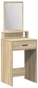 Tocador com Gavetas Carvalho Sonoma 50x41x140 cm