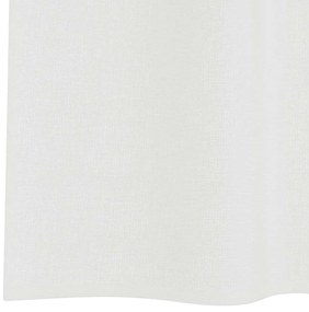 Cortinas de voile com laços 2 pcs branco 140x245 cm