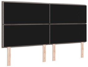 Cabeceira Design Linhas Taupe 180 cm Tecido