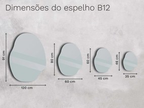 Espelho Base B12