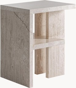 Mesa de cabeceira em mármore Korba