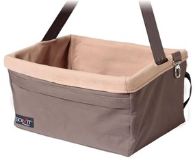 428416 Happy Ride 428416  Pet Booster Seat "Tagalong" L Brown