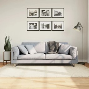 Tapete de pelo curto OVIEDO 140x200 cm bege