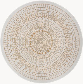 Tapete redondo reversível para interior e exterior Porto