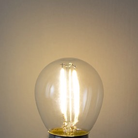 Conjunto de 5 E27 dimbare LED lamp P45 helder glas 3W 250 lm 3000K