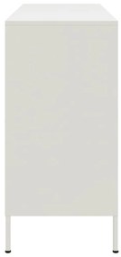 Aparador 100,5x39x79 cm aço branco