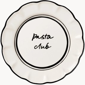 Prato de pequeno-almoço pintado à mão Bistro
