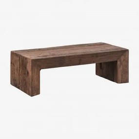 Mesa De Centro Retangular 120x60 Cm Em Madeira Juvira 120 X 60 Cm - Sklum