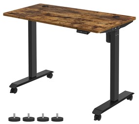 Mesa ajustável em altura SONGMICS 120 x 60 x 73,5-119 LSD102X01