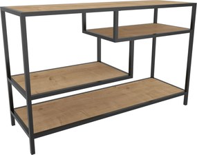 Móvel TV Stand Robbins – Oak/Black – 120 cm x 39 cm x 75 cm