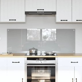 vidaXL Proteção de Cozinha 2 pcs Cinzento-claro 70 x 50 cm