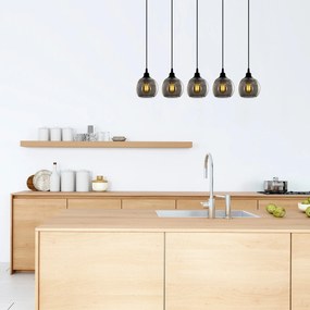 Chandelier Smoked – Fume – 85 x 85 cm