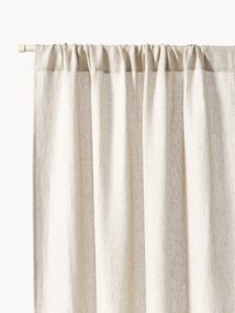 Cortinas com filtro de luz e bolsa para varão Harmony, conjunto de 2, L 140 cm