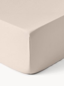 Lençol com elástico em cetim de algodão Comfort