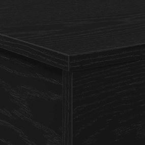 Mesa de Centro Carvalho Preto 90x44,5x45 cm Madeira Aglomerada