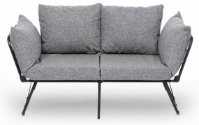 Sofá-Cama 2 Lugares Viper – Cinzento Claro – 150x78x60 cm