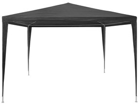 Tenda para festas 3x3 m PE antracite