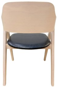Conjunto de 2 Cadeiras de Jantar JARSY – 55x62x83 cm – Madeira de Heve