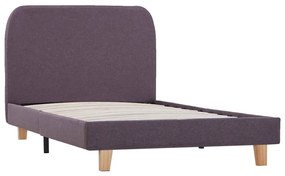 Estrutura de cama sem colchão 90x190 cm tecido