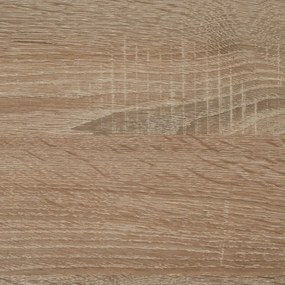 Mesa de cabeceira com 3 gavetas cor carvalho