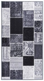 vidaXL Tapete/passadeira 80x200 cm cinzento