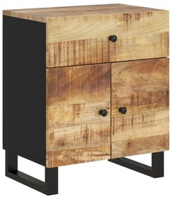 Mesa de cabeceira madeira de mangueira maciça/derivados madeira
