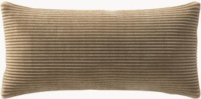 Almofada de sofá em bombazina Vetsak, 30 x 60 cm