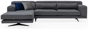 Sofá de Canto Jivago – Cinzento – 198 x 308 cm