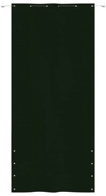 Tela de varanda 120x240 cm tecido Oxford verde-escuro