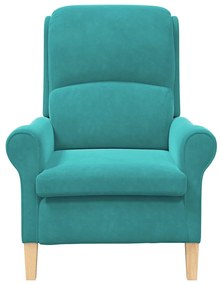 Poltrona Turquesa Turquesa Standard Tecido