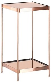 Mesa de apoio cor de cobre 29 x 29 cm ALSEA Beliani