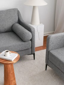 Sofá de 3 Lugares Nordi – Cinzento – 196 cm