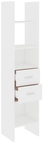 Estante 40x35x180 cm contraplacado branco