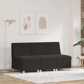 vidaXL Sofá Chiar 3 pcs Cinzento escuro 55 x 74 x 82 cm