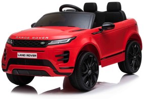 Carro elétrico para Crianças Range Rover EVOQUE, assento em couro sintético, MP3 player com entrada USB, unidade 4x4, bateria 12V10Ah, rodas EVA, eixo
