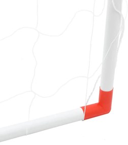 Baliza futebol infantil c/ bolas 2 em 1 184x64x124 branco