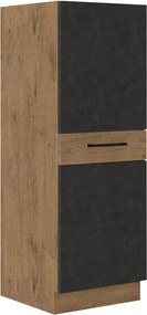 Armário modular com gaveta e portas Wood Grey 100