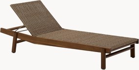 Espreguiçadeira em madeira de acácia Itani