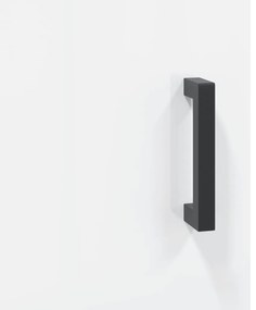 Secretária 140x50x75 cm derivados de madeira branco brilhante