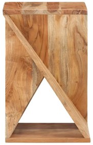 Mesa de apoio 35x35x55 cm madeira de acácia maciça