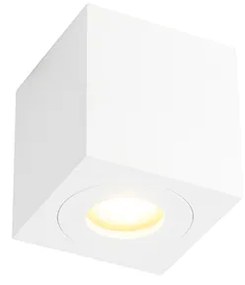 Foco de teto quadrado moderno branco - Capa Moderno